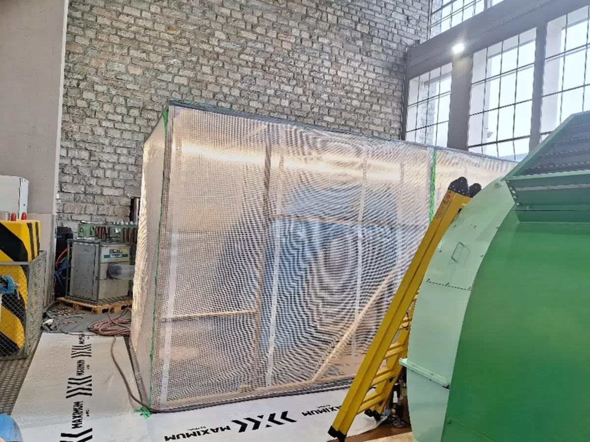 Turbine Kraftwerk Ernen
